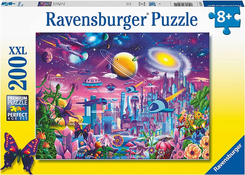 Ravensburger Puzzle slagalica 200 XXL delova Kosmički grad 13291