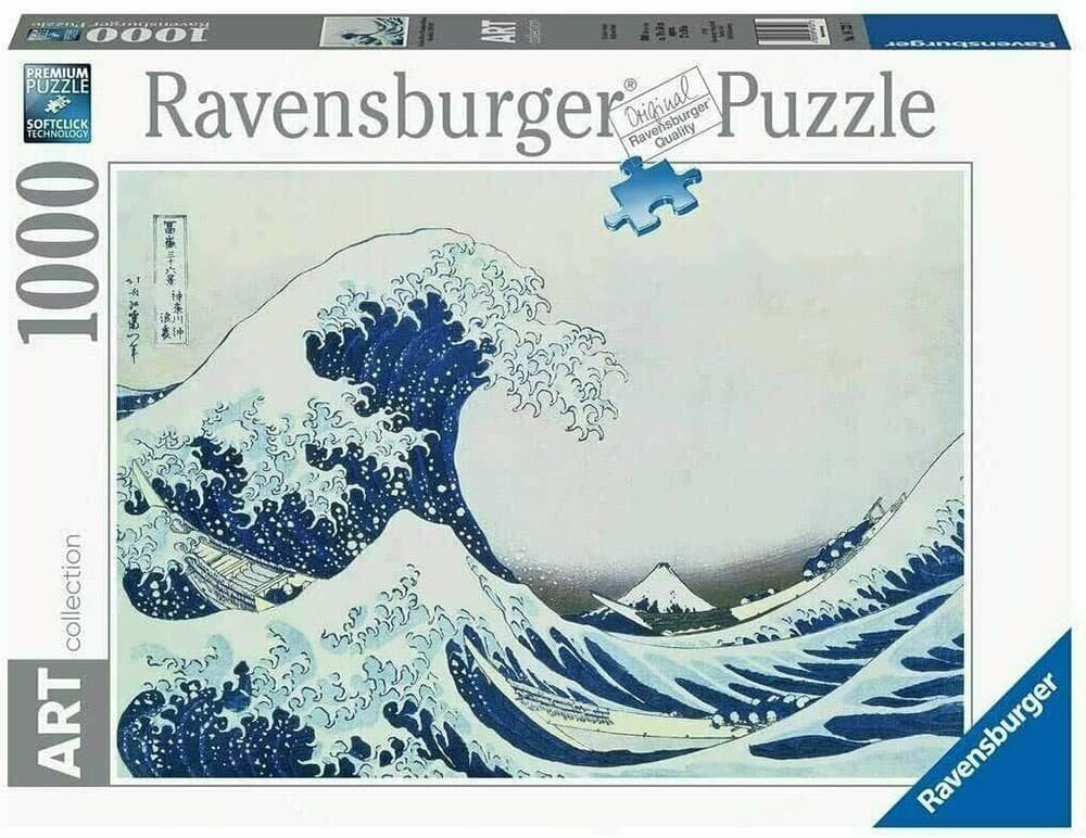 Ravensburger Puzzle slagalica 1000 delova Veliki talas Kanagve 12000107