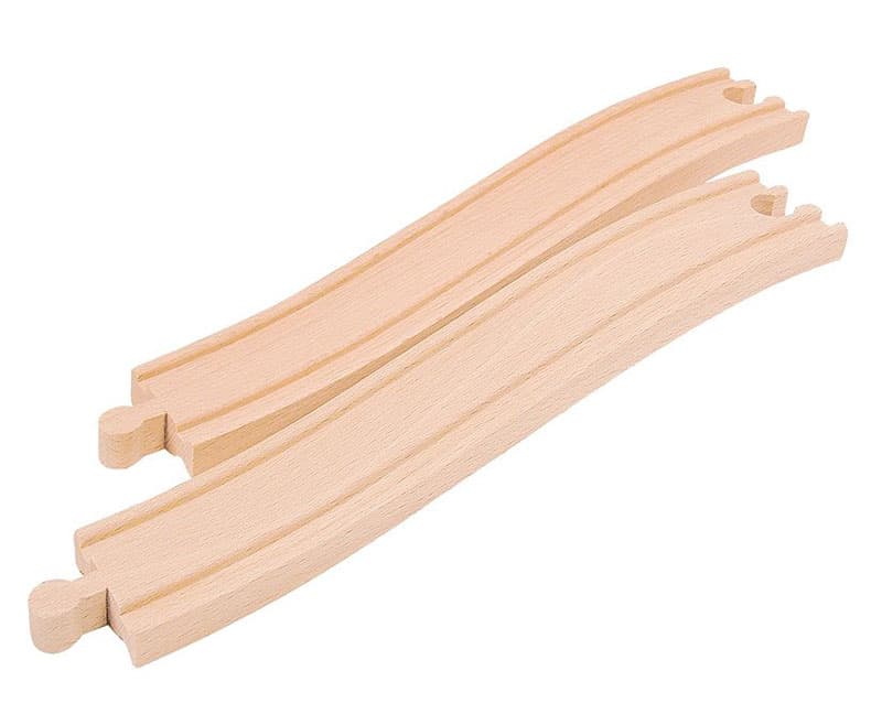 WOODY Delovi za drvenu prugu - Šine za uzbrdicu 90564