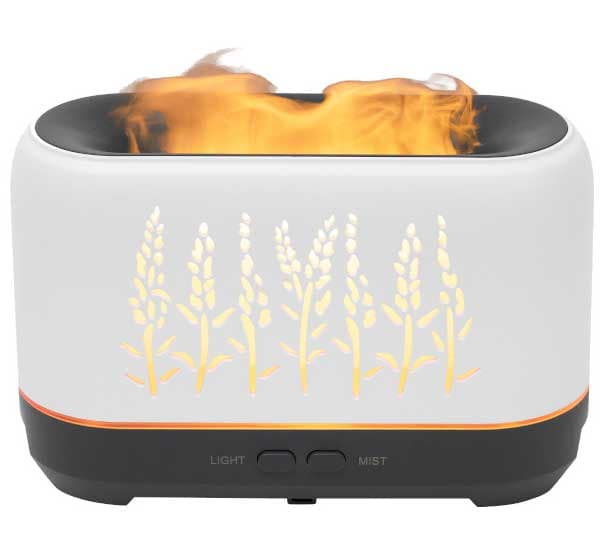 Stona ultrazvučna aroma lampa sa LED efektom plamena AD200F