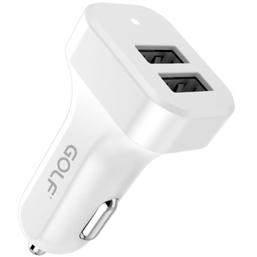 Auto punjač 2 USB Golf GF-C11