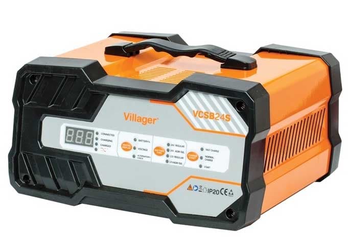 Punjač za 12V i 24V akumulatore sa starterom Villager VCSB 24S