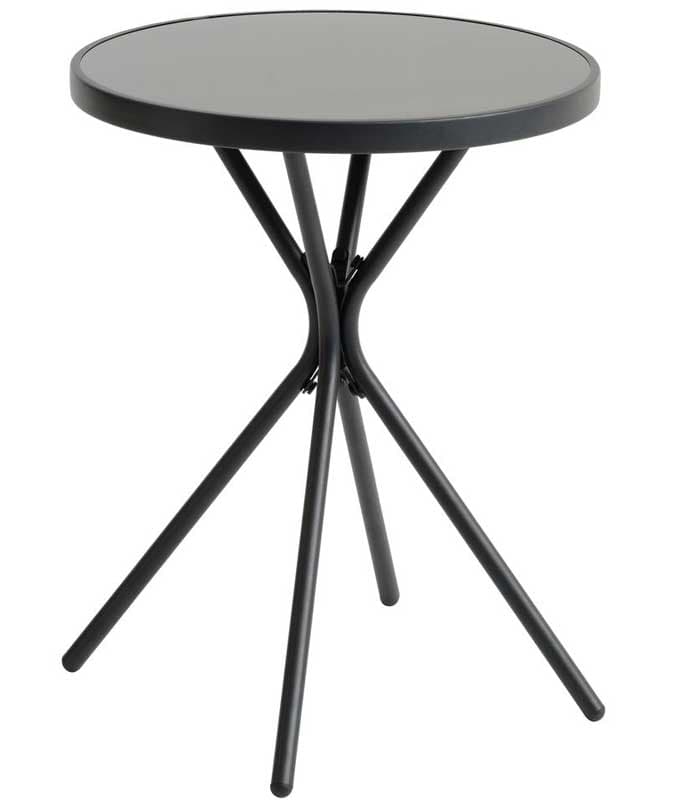 Balkonski stočić Pulsar 60x70cm Crni