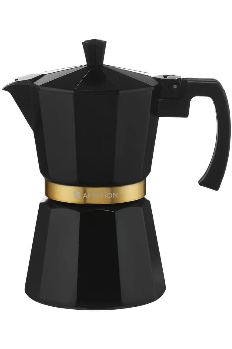 Ambition Royal Black džezva za espresso 300 ml (6 šoljica) 32726
