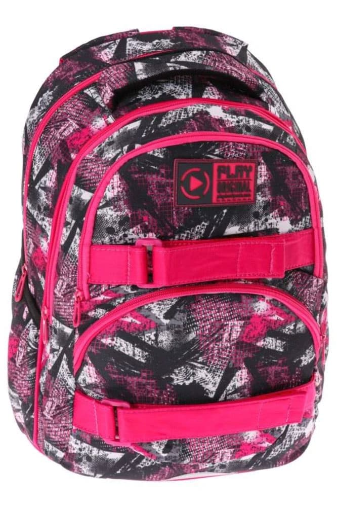 Ergonomski školski ranac Abstract pink