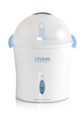 Lindam sterilizator + grejač za 6 - 9 flašica 44270