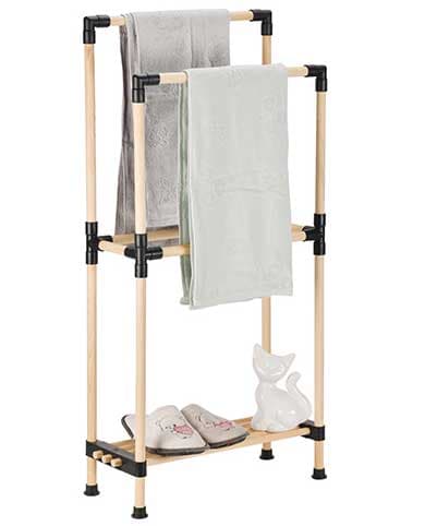 Polica za kupatilo sa držačem peškira Seowood BT-4802