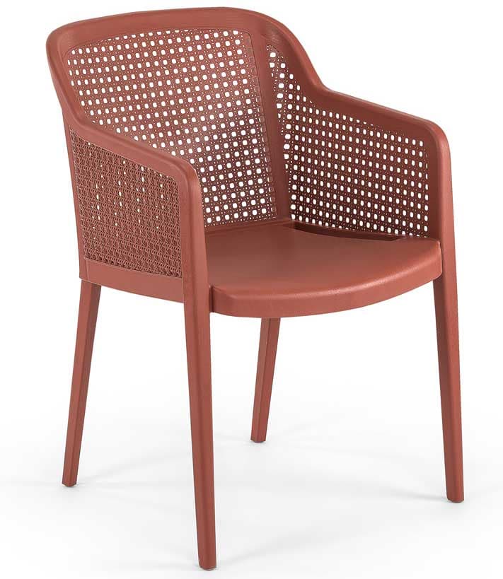 Baštenska stolica Tilia Octa Tile Red