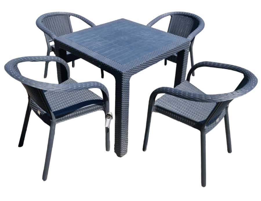 Baštenska garnitura Bamboo Gray 513