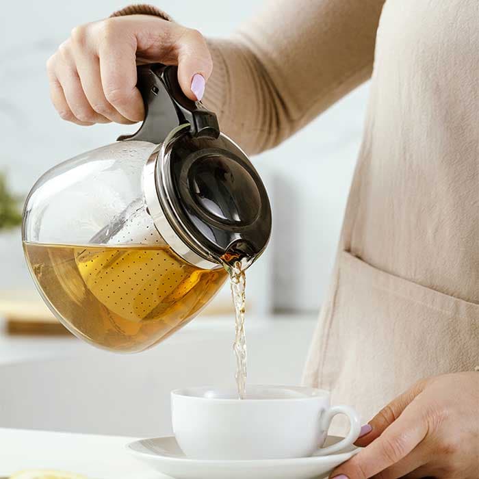 Stakleni čajnik sa infuzerom 900ml Nava Misty