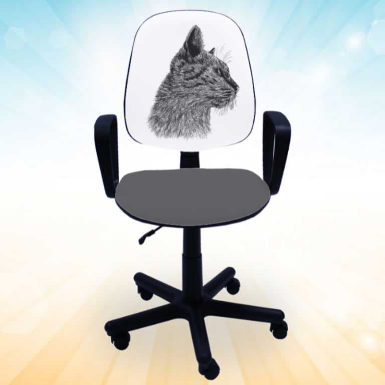 Dečija radna stolica Antara Black Cat