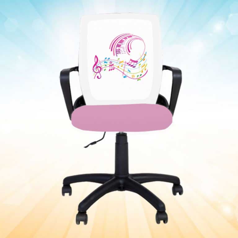 Dečija radna stolica Fly Black Music