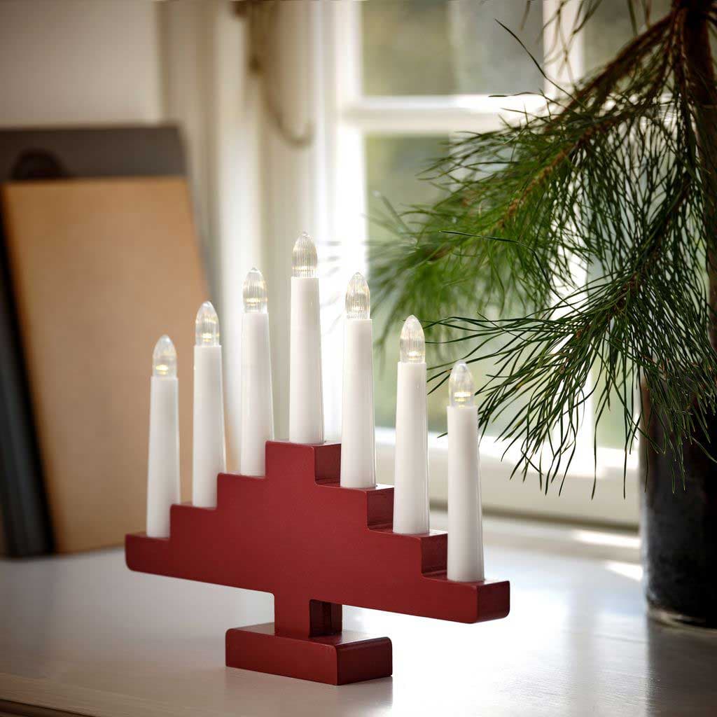 Svećnjak Sa LED Svećama i Tajmerom