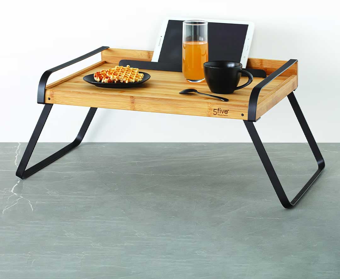 Stočić Za Krevet - Poslužavnik Sa Postoljem za Tablet - Telefon 5five Simply Smart