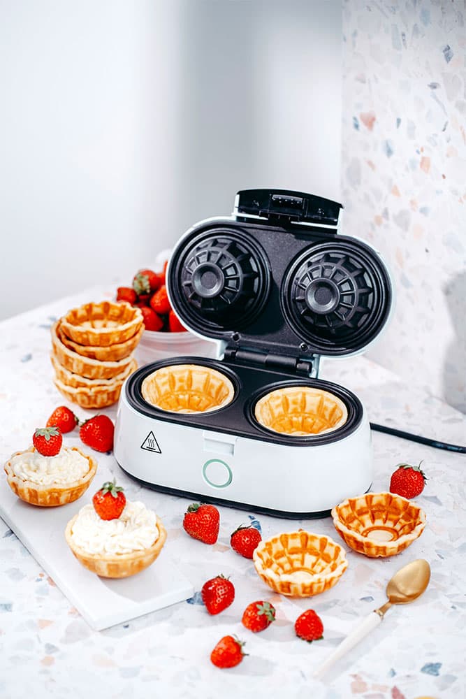 Adler AD3062 aparat za vafle u obliku korpica 9x4cm