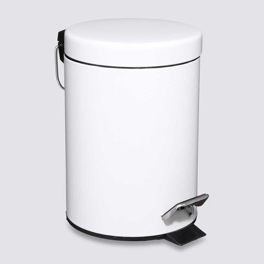 Metalna Kanta Za Smeće Sa Pedalom 5five Simply Smart Bela