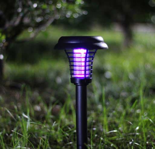 Solarna baštenska lampa sa električnom zamkom za komarce Modee ML-GS016