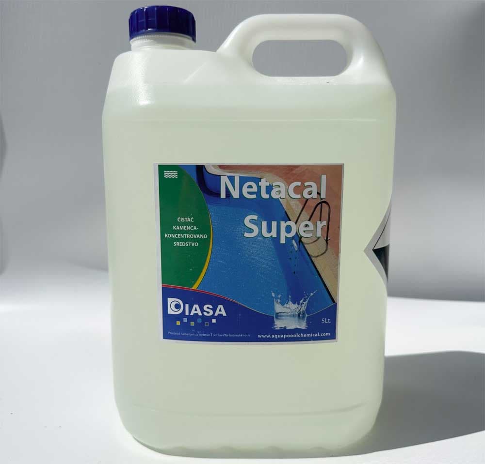 Sredstvo za čišćenje kamenca u bazenima Netacal Super 5 litara