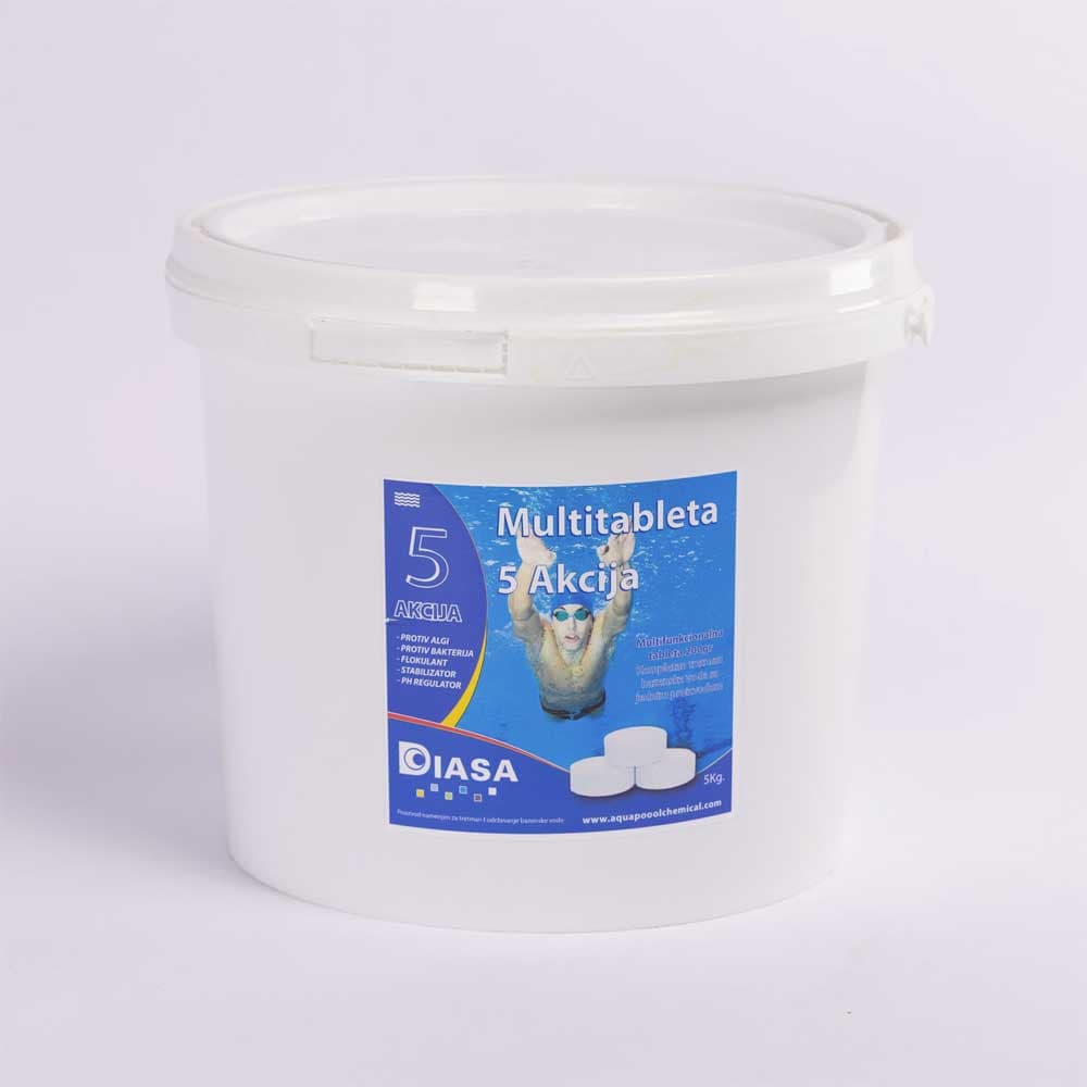 Multi tablete za tretman vode u bazenima 10u1 5kg