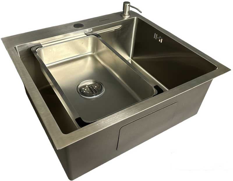 Četvrtasta sudopera SanDonna HD5550R