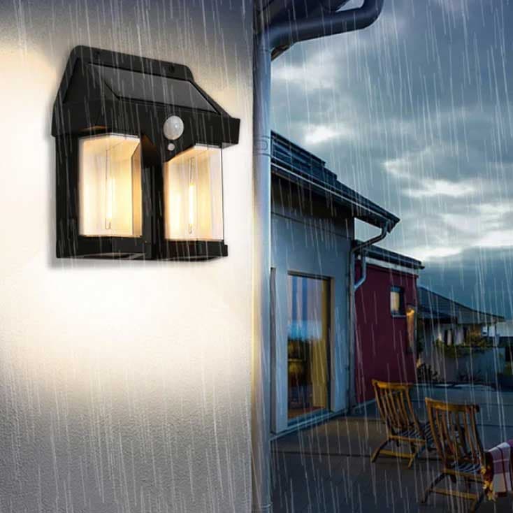 Zidna solarna lampa sa senzorom pokreta YW13501-3339