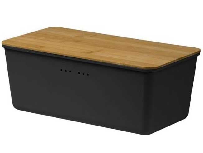 Kutija za hleb sa poklopcem od bambusa Dajar DJ320071