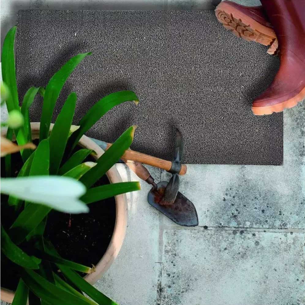 Otirač Od Kokosove Ljuske Za Spoljnu ili Unutrašnju Upotrebu - Luance Coco Smeđa Boja - 60 x 33 cm