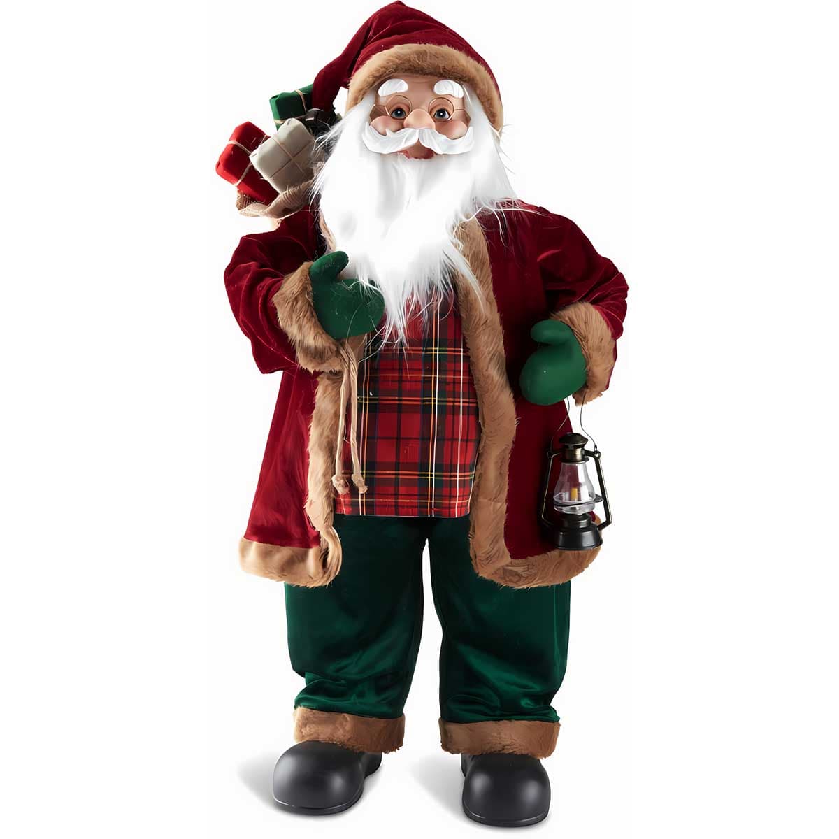 Deda Mraz Sa Fenjerom - Sten 80 cm