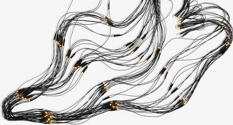 Novogodišnje lampice za spoljnu upotrebu Mreža 200x200cm