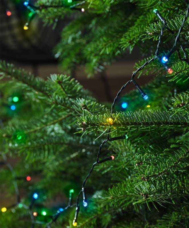 Multicolor lampice na baterije za spoljnu upotrebu 200LED 9.95m