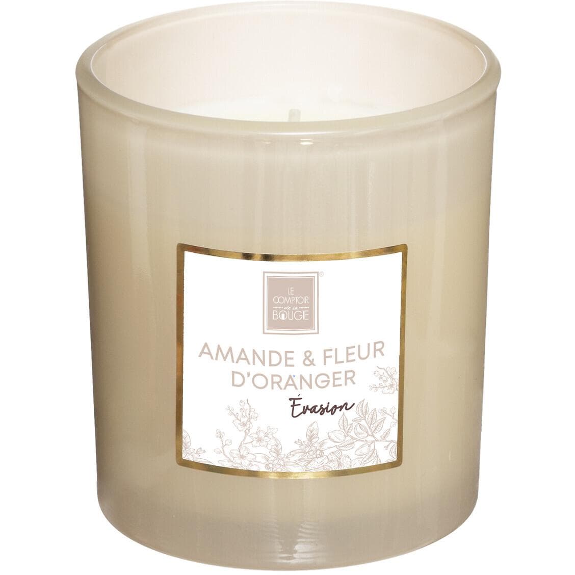 Mirišljava Sveća 8 x 9 cm Badem i Cvet Pomorandže