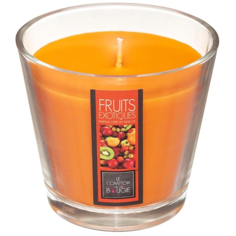 Atmosphera Sveća 190 grama Staklo - vosak - Narandžasta