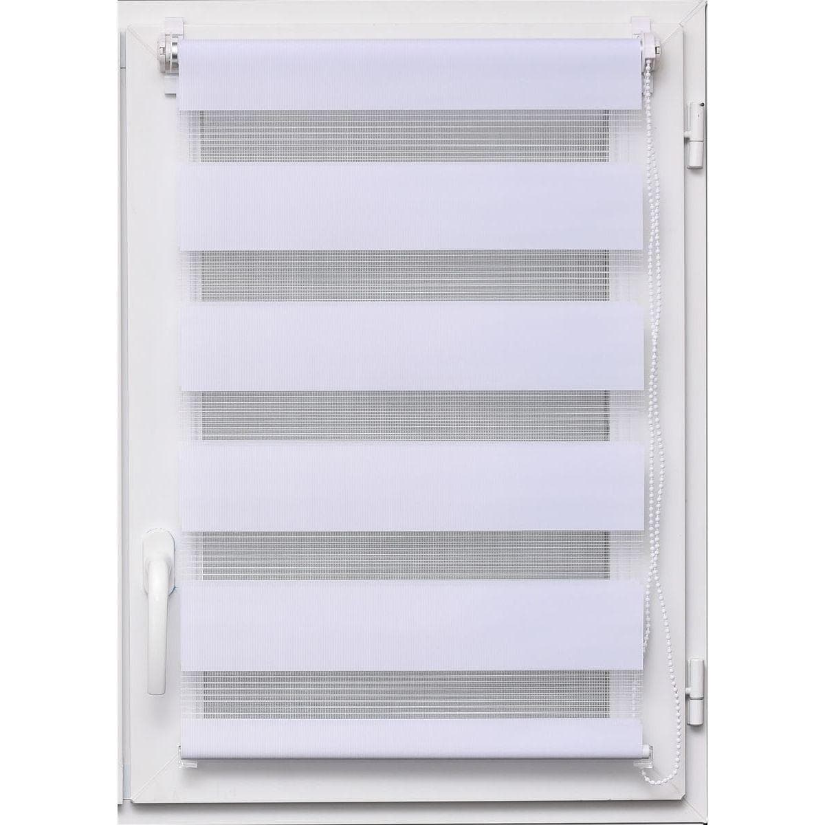 Luance Zebra Roletna 60x90 cm Bela