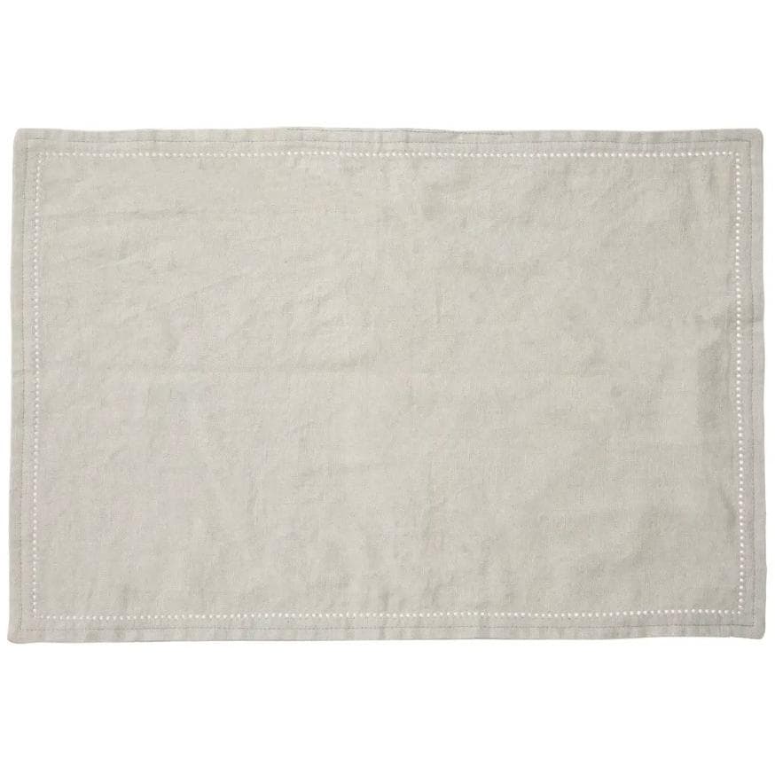 Secret De Gourmet Stoni Podmetač 45x30 Cm Pamuk Elina Siva