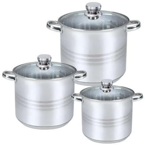 Floria Komplet šerpi sa poklopcima 6 delova ZLN4045