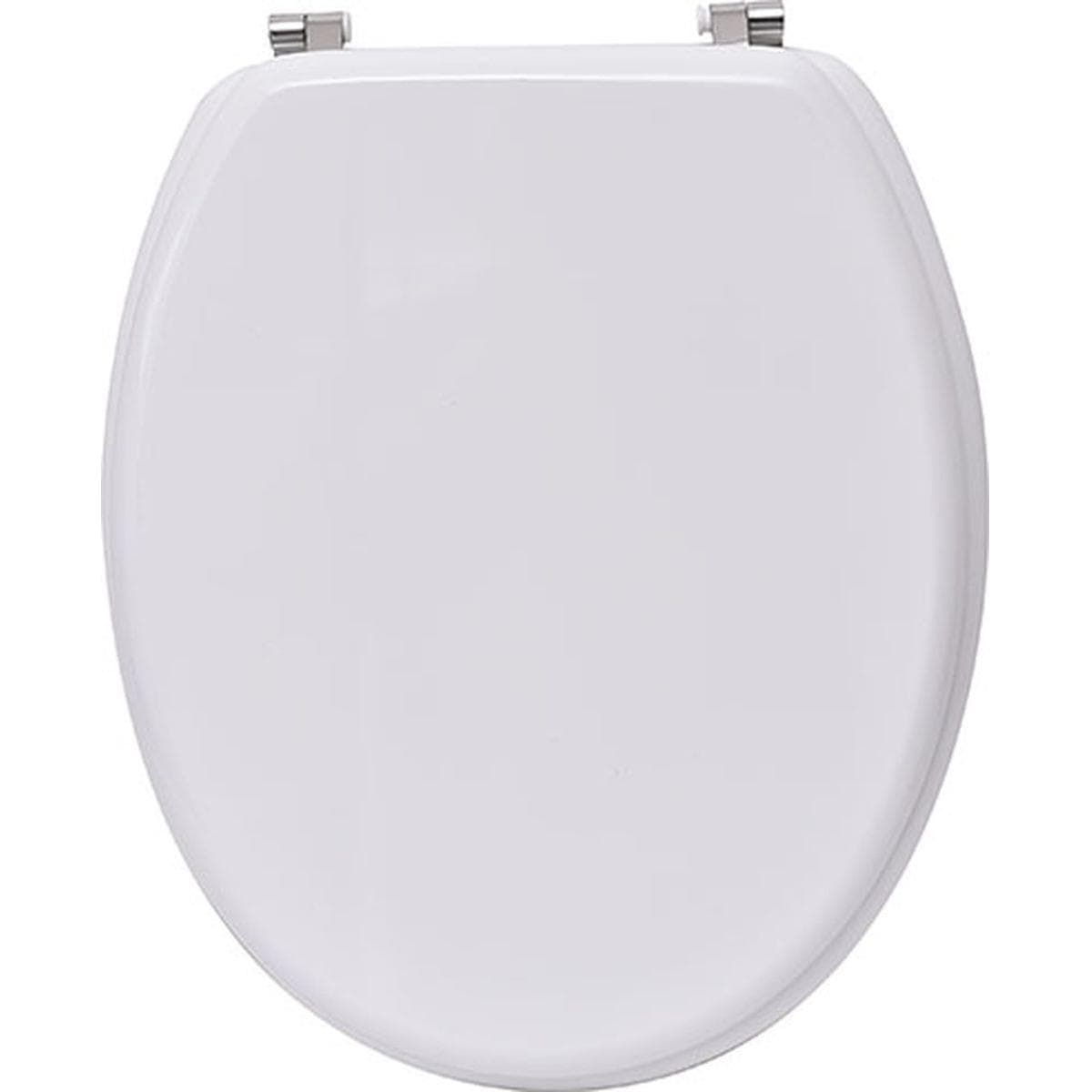 Tendance Wc Daska Sa Inox Okovima 37,5x46cm Mdf Bela