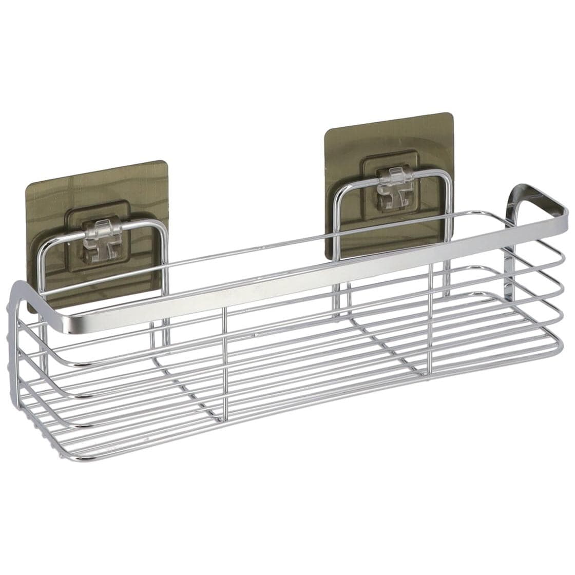 Tendance Žičana Pravougaona Polica 11x29,2x12,2cm Na Lepljenje Hrom