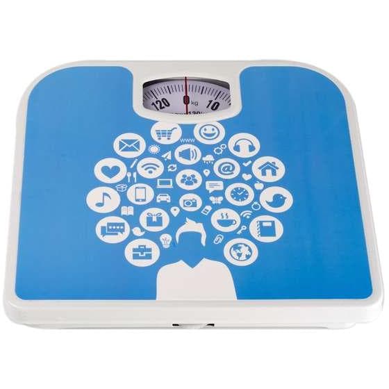 Zilan Floria mehanička kupatilska vaga Emoji