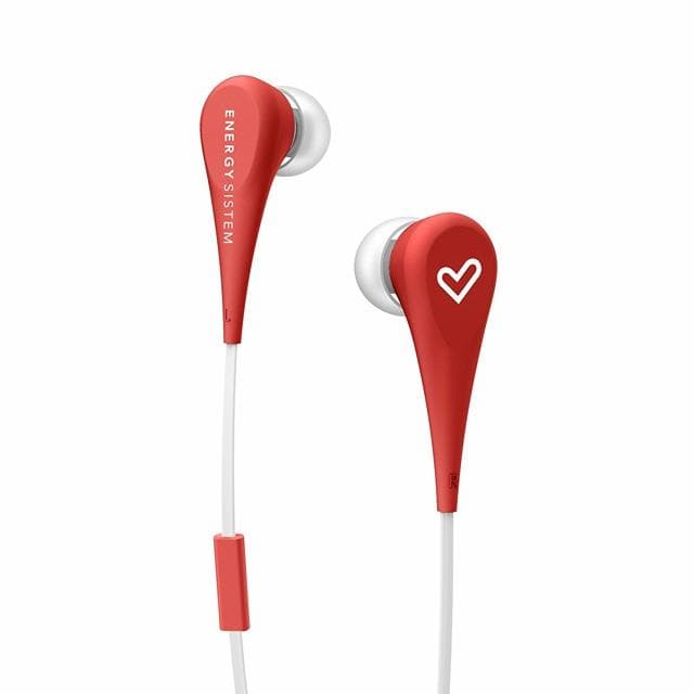 Energy Sistem Style 1+ Red Slušalice sa mikrofonom crvene M44600
