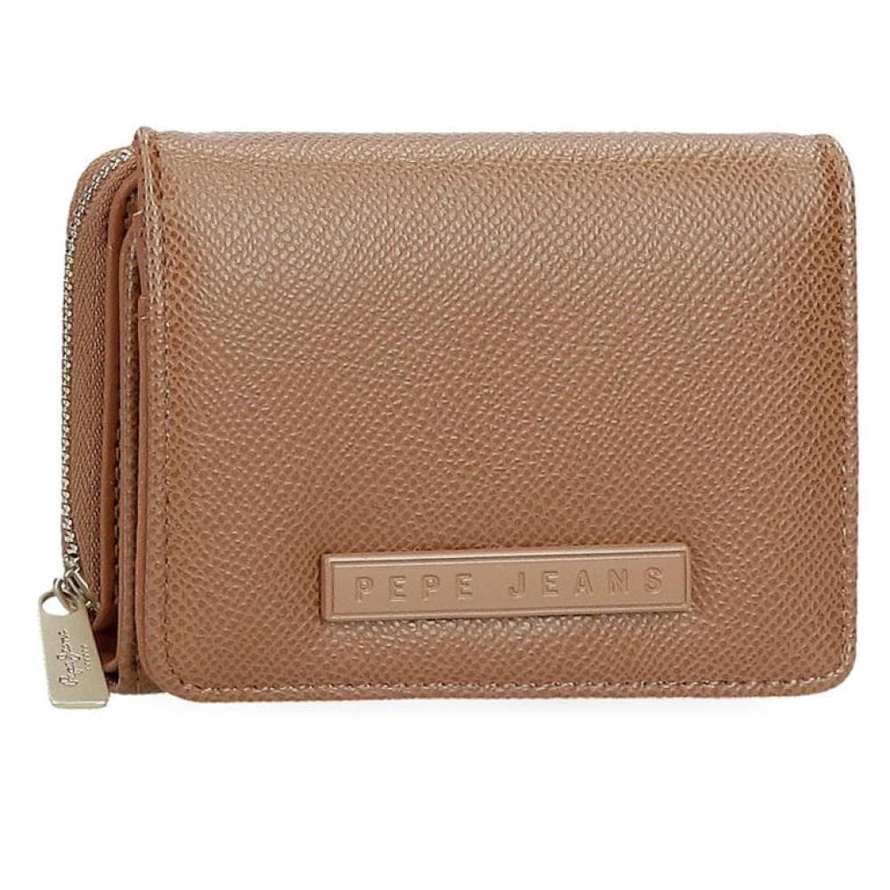 Novčanik na preklop 10cm Pepe Jeans Elia brown 79482