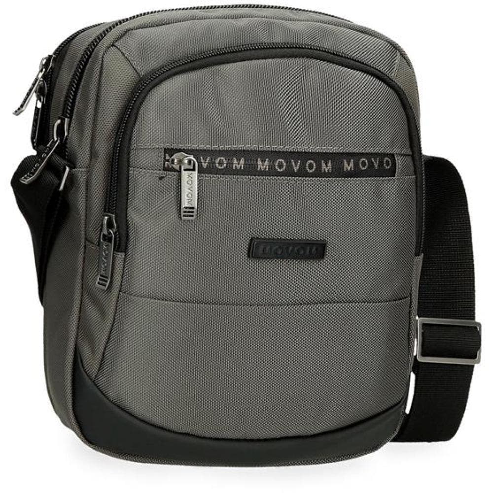 Muška torbica 27cm sa pregradom za tablet Movom Buster grey 53457
