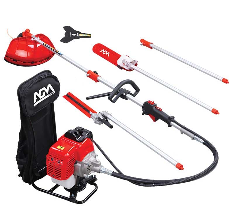 Leđni multifunkcijski motorni trimer sa testerom za grane AGM BMT 3421