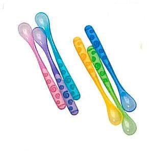 Nuby silikonske termoosetljive kašike 3kom 7170010