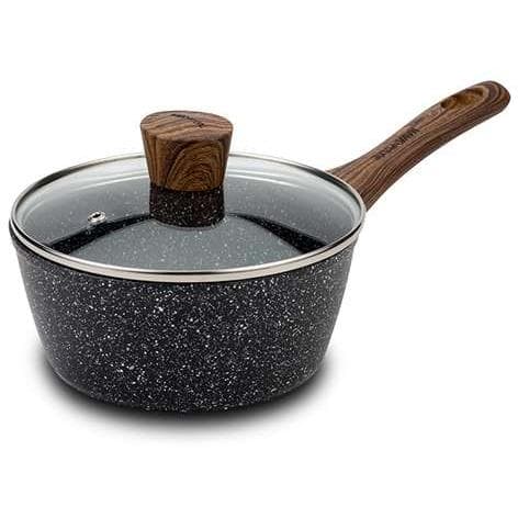 Nava NV10-144-124 Kaserola 18cm Nature Sa Nelepljivim Premazom Crna