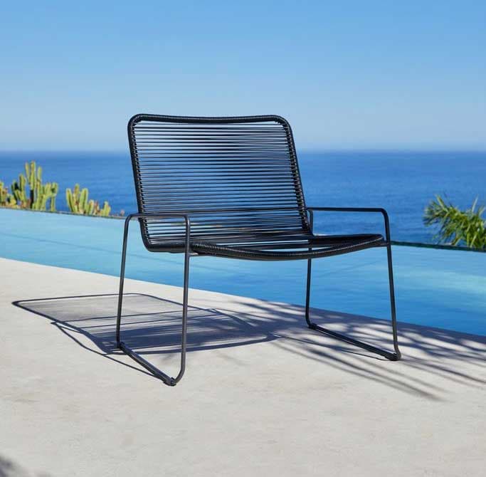 Lounge fotelja Lyon Noire