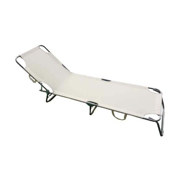 Sklopiva ležaljka Beige 712