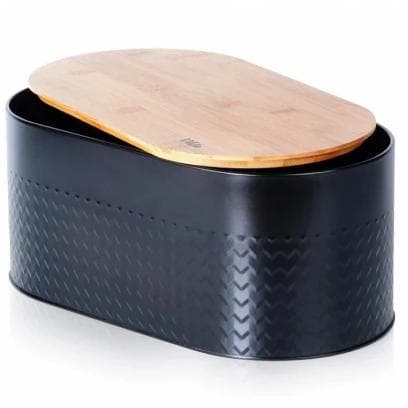 Vilde Kutija za hleb sa poklopcem od bambusa