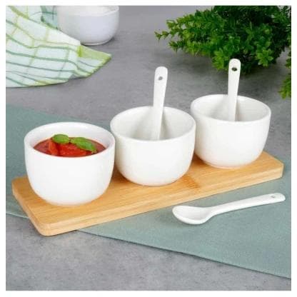 Komplet činija sa kašičicama Vilde 139687