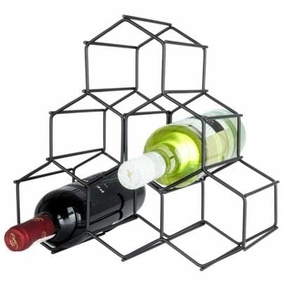 Metalni stalak za vinske flaše Vilde 229059