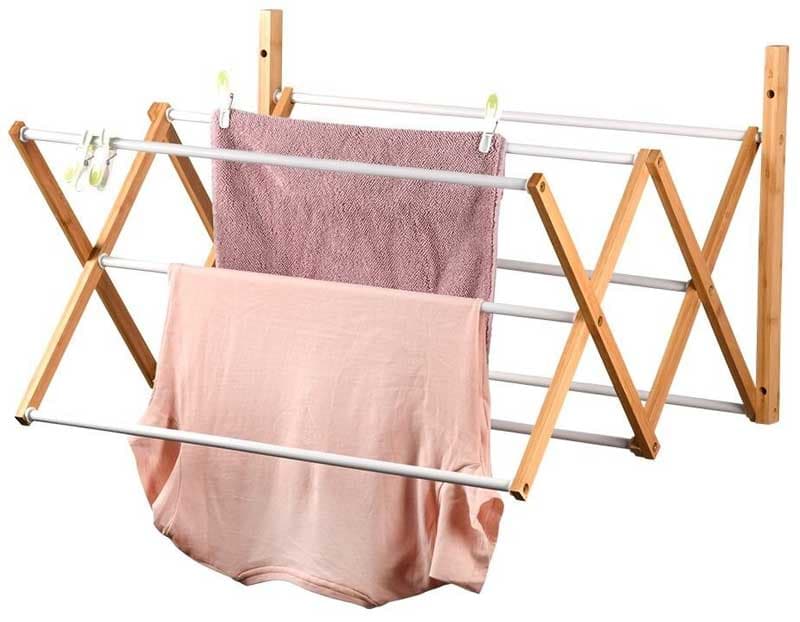 Kesper Zidni sklopivi stalak za sušenje veša 19450